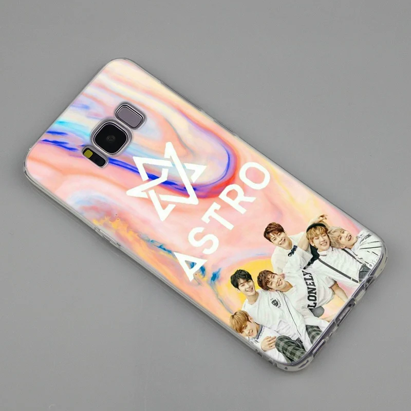 Силиконовый чехол KPOP ASTRO для Samsung Galaxy Note 10 Plus S8 S9 S10 5G S6 S7 Edge S5 S10e 5 Модный | Мобильные