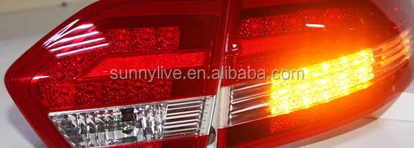 Для Renault Fluence светодиодный задний светильник 2011-2013 Year-WH