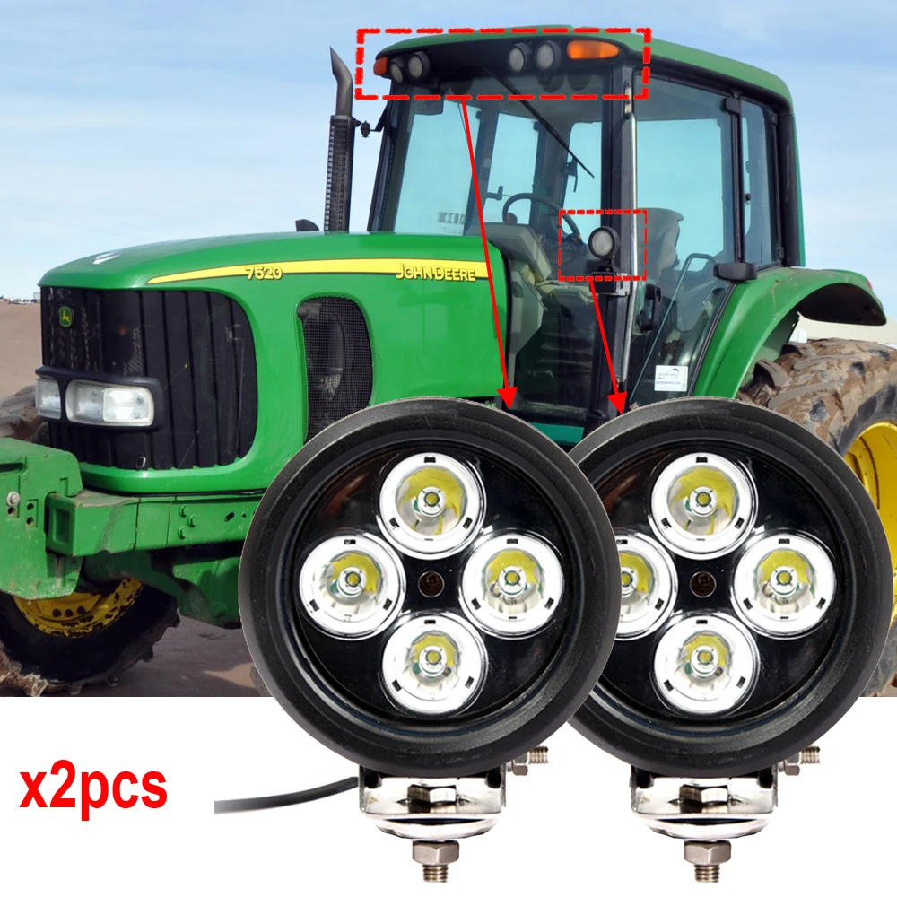 JD OEM номера деталей RE19079 AR85260 RE12718 круглые 4 7 дюйма 40 Вт точечные светильники 12 В 24 в