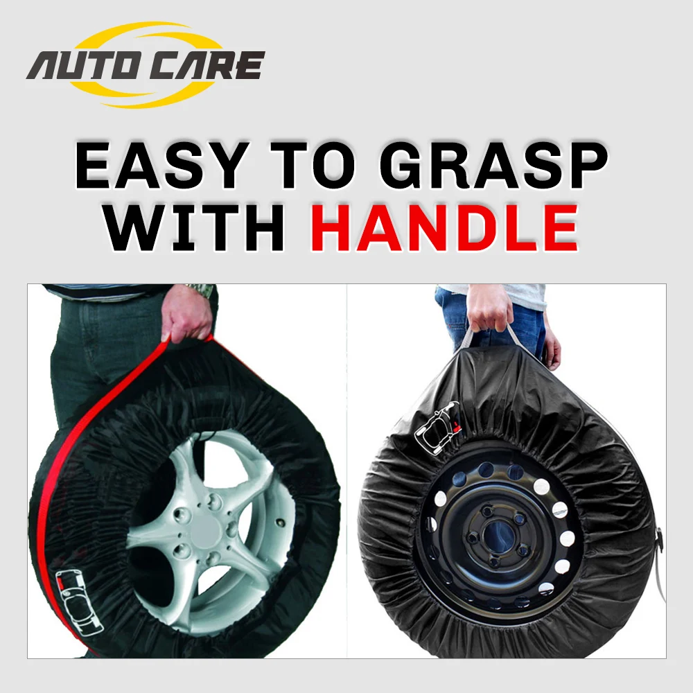 10set 40Pcs Spare Car Tires Storage Case Polyester Bag Tire Cover Tyre Accessories Wheel Protector |