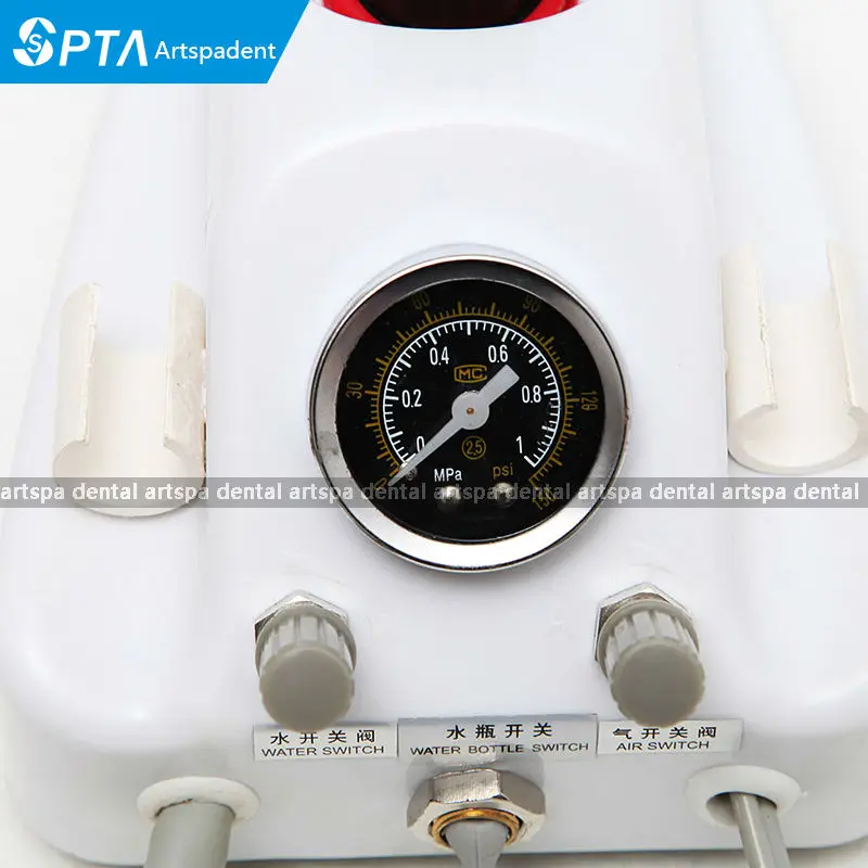 Стоматологическая фотодеталь для работы с воздушным компрессором 4 отверстиями +