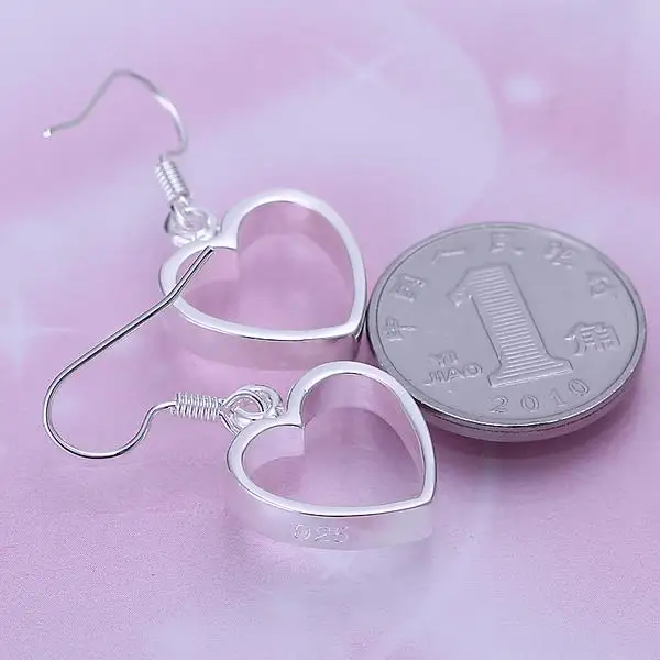E047 Оптовая Продажа Модные с серебряным покрытием Jewelry Серьги падения мотаться