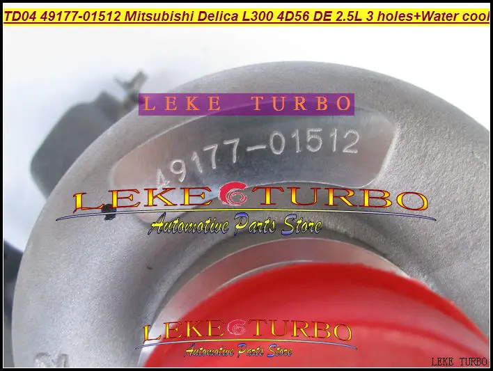 Бесплатная доставка TD04-10T 49177-01512 49177 01512 4917701512 турбо для Mitsubishi Delica L300 4D56T 4D56 DE 2.5L 3