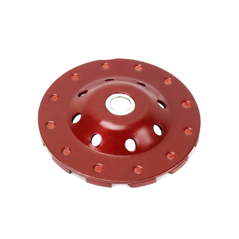 5 дюймовый сегментный алмазный шлифовальный диск круглая форма чашки для