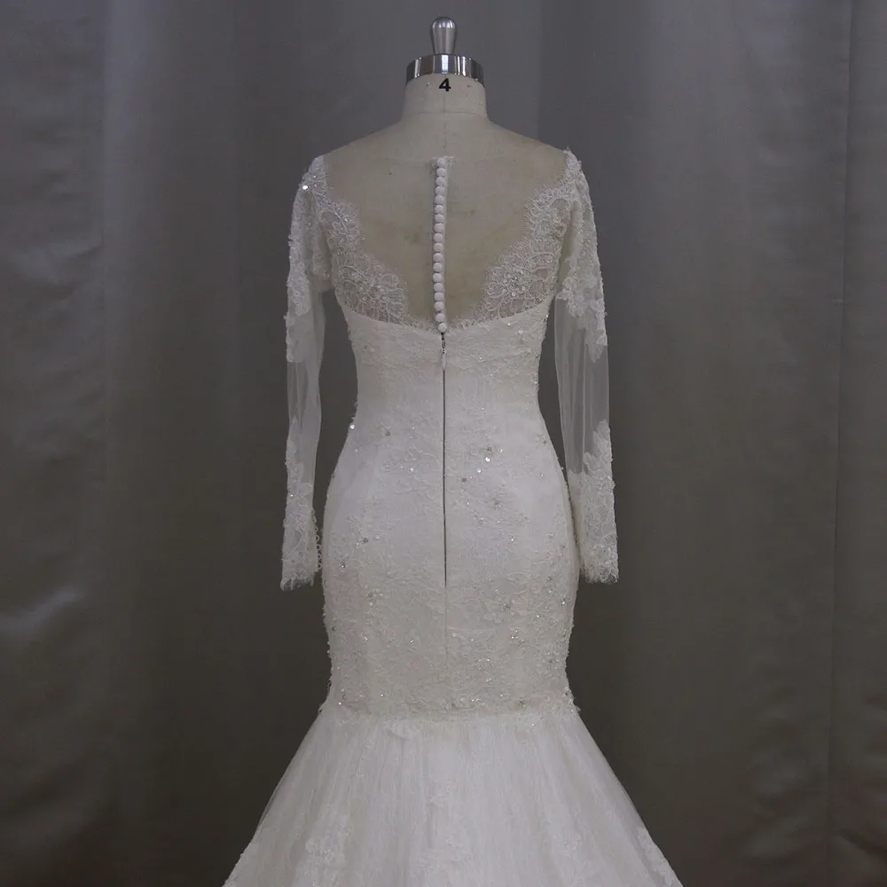 Высокое качество заказ Романтический Русалка торжественные платья Милая