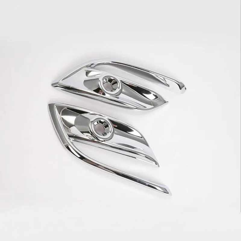 Бесплатная доставка Для Mazda Axela 2017 2 шт. Высокое качество ABS Chrome передние фары