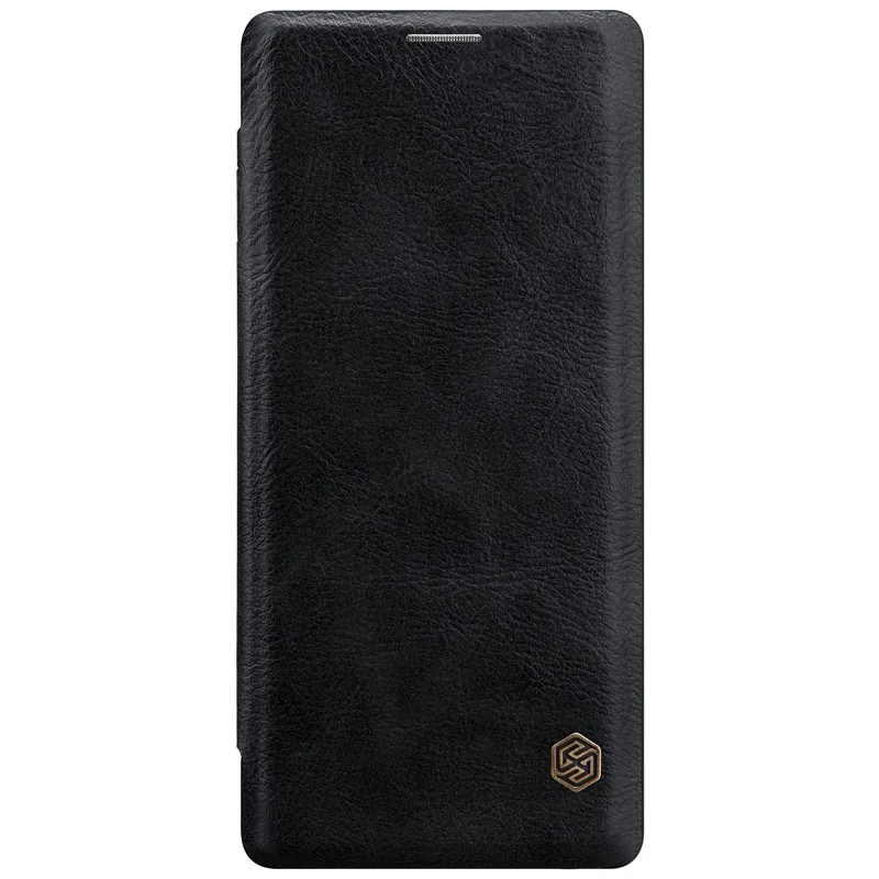 Nillkin для samsung GALAXY Note 8 чехол 6,32 ''Nilkin Qin Серия PU кожаный чехол-книжка для телефона чехол для samsung Note 8 Note8 Capa - Цвет: black