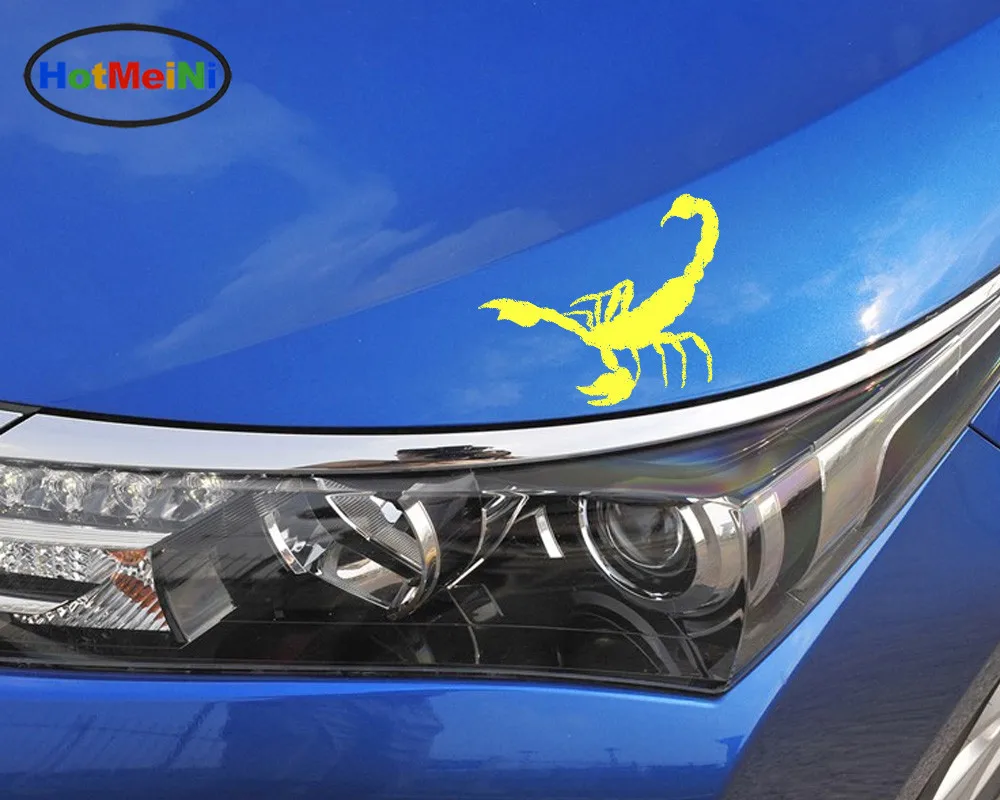 HHotMeiNi стикер для автомобиля Jdm Авто Стайлинг дикая рептилия Скорпион атака окно