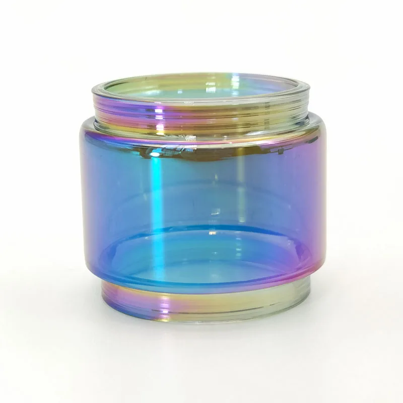 

1pcs Rainbow color Replacement Glass For Mesh pro Electronic Cigarette Accessories pyrex Glass tube
