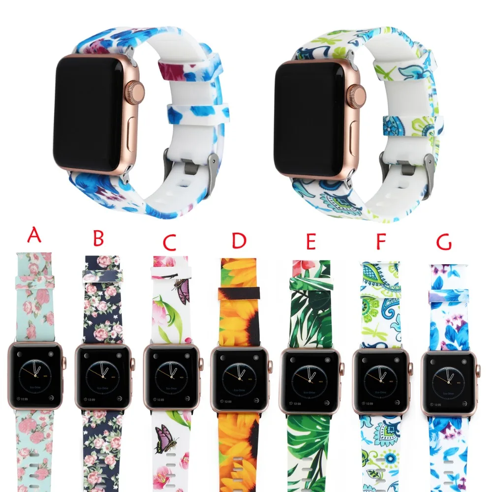 Мягкий ремешок Joyozy для Apple Watch Band 38 мм 42 спортивный iWatch|Ремешки часов| |