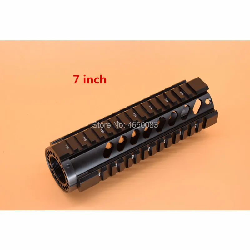 Охотничий Тактический Страйкбол AR-15 M4 Handguard Carbine 7 10 12 15 дюймов поплавок Quad Rail Пикатинни Монтажная винтовка аксессуары