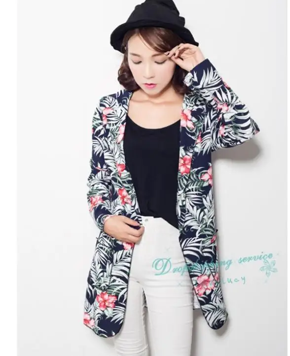 2014 Autumn and Winter New Retro Slim Suits Thin Jacket Cardigan Woman Flowers Windbreaker Free Shipping|suit up t shirt|windbreaker kidswindbreak