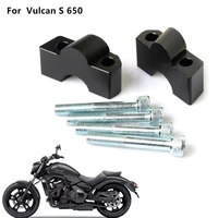 for kawasaki vulcan s 650 s650 vn vn650 motorcycle handlebar riser up back move bracket handle bar mount clamp adjuster parts