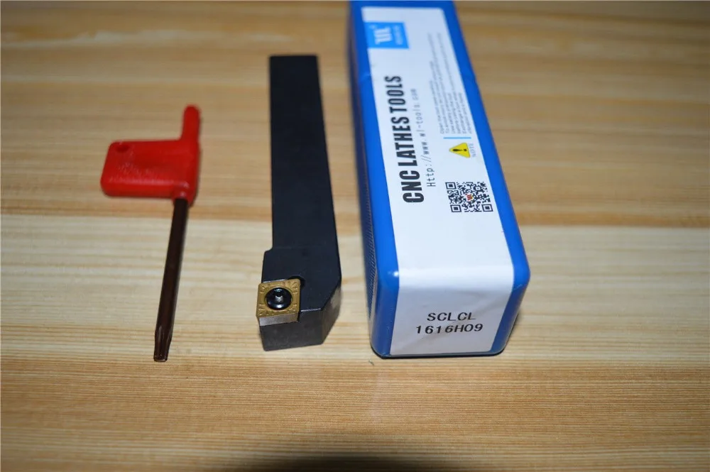 

FREE SHIPPING SCLCL1616H09 Out circle Indexable turning screw type tool holder Arbor 95 Degree cnc