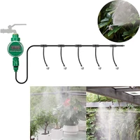 automatic micro drip irrigation system atomizing sprinkler cooling spray watering kits for garden and vegetable patch