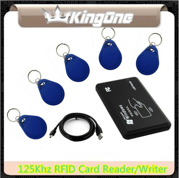 USB 125 кГц RFID EM4305 T5577/T5567 кард-ридер/Писатель Копир/Писатель программатор горелка + 5