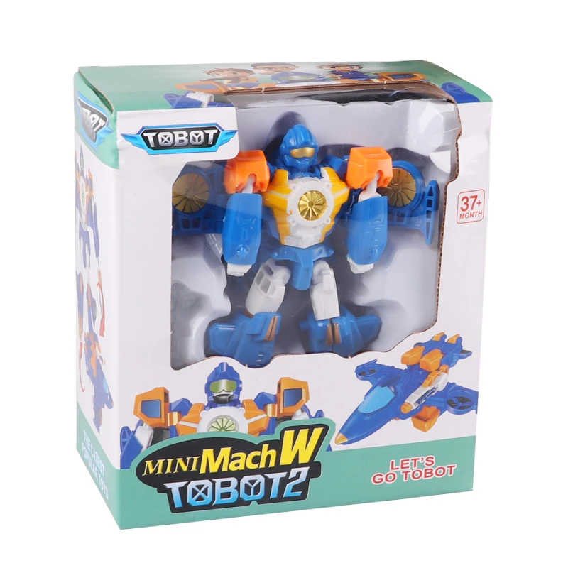 Робот-трансформер Tobot, игрушки, мультяшная машина, самолет, экскаватор, деформация, робот, модель, игрушки