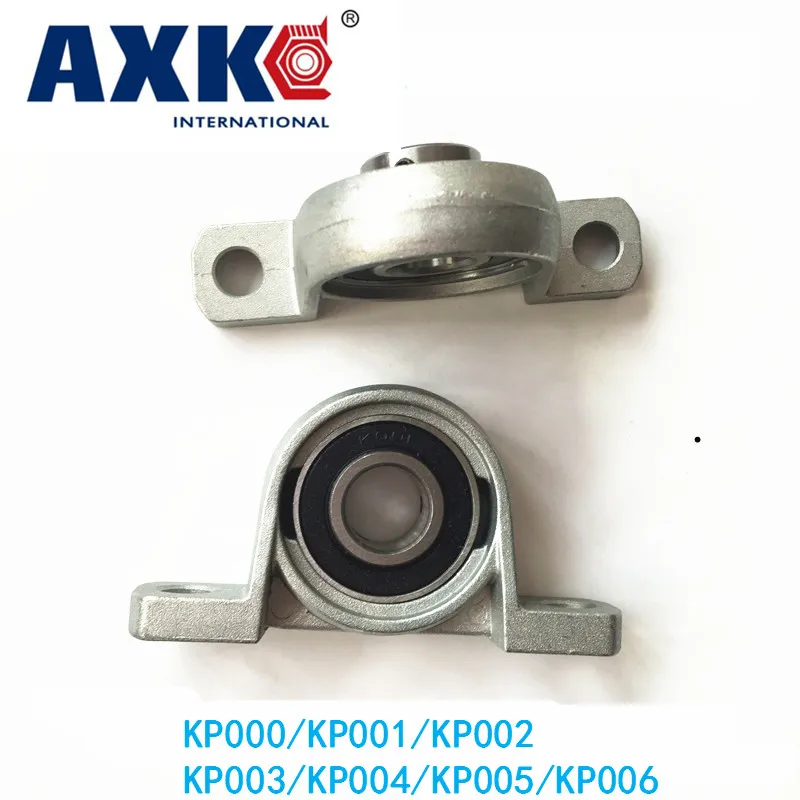 

Axp Free Shipping 2pcs Kp000/kp001/kp002/kp003/kp004/kp005/kp006 Pillow Block Ball Bearing Zinc Alloy Miniature Bearings