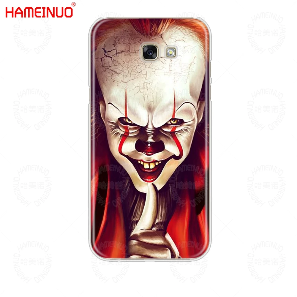HAMEINUO клоун ужас его сотового телефона чехол КРЫШКА ДЛЯ samsung Galaxy A3 A310 A5 A510 A7 A8 A9 - Цвет: 80711