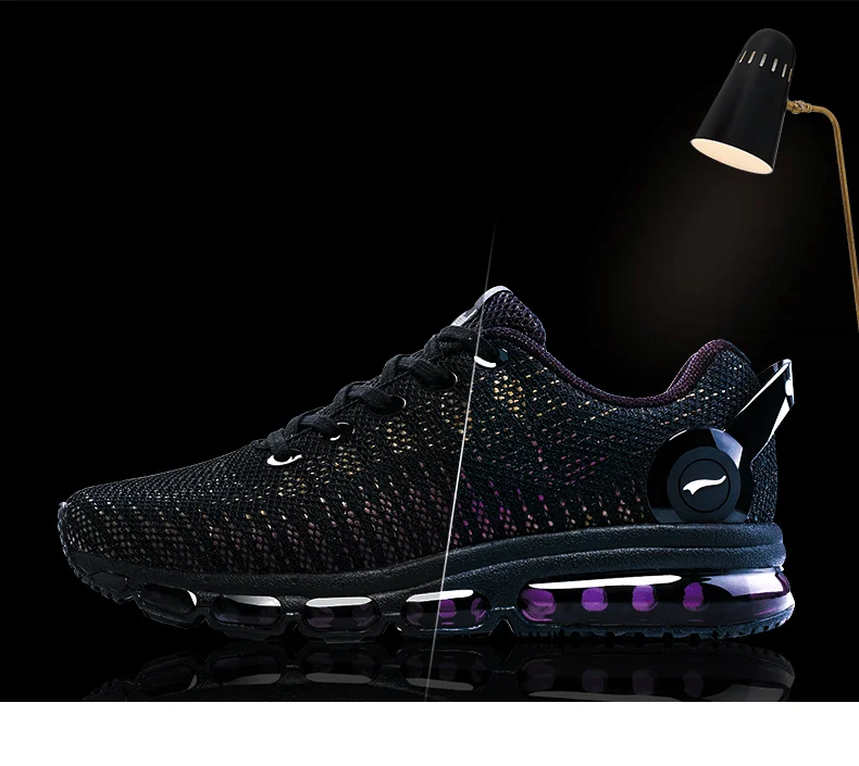 Onemix men's running shoes women sneakers lightweight colorful reflective mesh vamp for outdoor sports jogging walking shoe