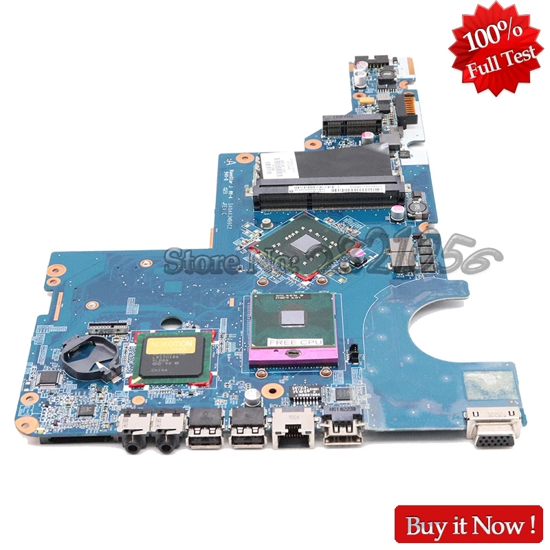 NOKOTION для hp G42 G62 CQ42 CQ62 Материнская плата ноутбука 605140-001 PGA478 чипсет GL40 DDR3 Бесплатный процессор полностью протестирован