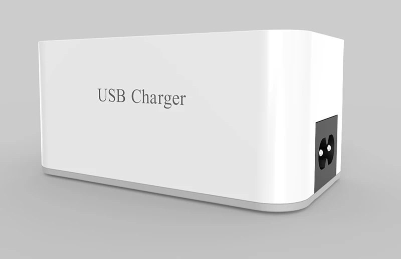 Быстрая зарядка Смарт USB ЗУ для мобильного телефона 3 порта Type C настенный адаптер