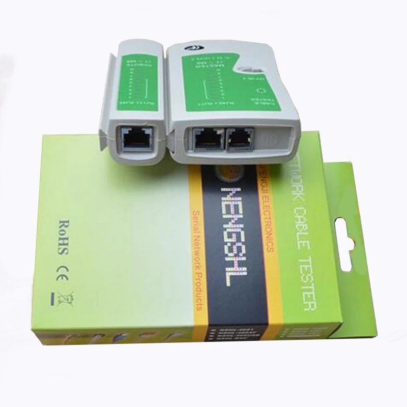 1 Piece RJ45 RJ11Cat5 Cat6 LAN Cable Tester Handheld Network Wire Telephone Line Detector Tracker Tool kit | Компьютеры и офис