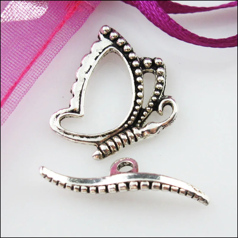 Новинка 12 комплектов тибетский серебряный браслет с милыми животными бабочками