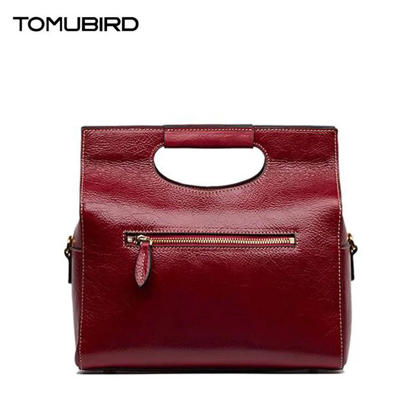 TOMUBIRD Новый Улучшенный натуральной кожи Дизайнера Вдохновили Tote Сумки Для