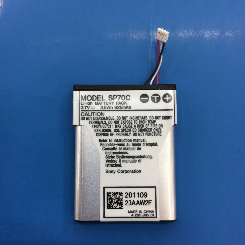SP70C 3.7V 925MAH Li-ion battery package for PSP E1000 E1002 E1004 E1008 Console power charger | Электроника