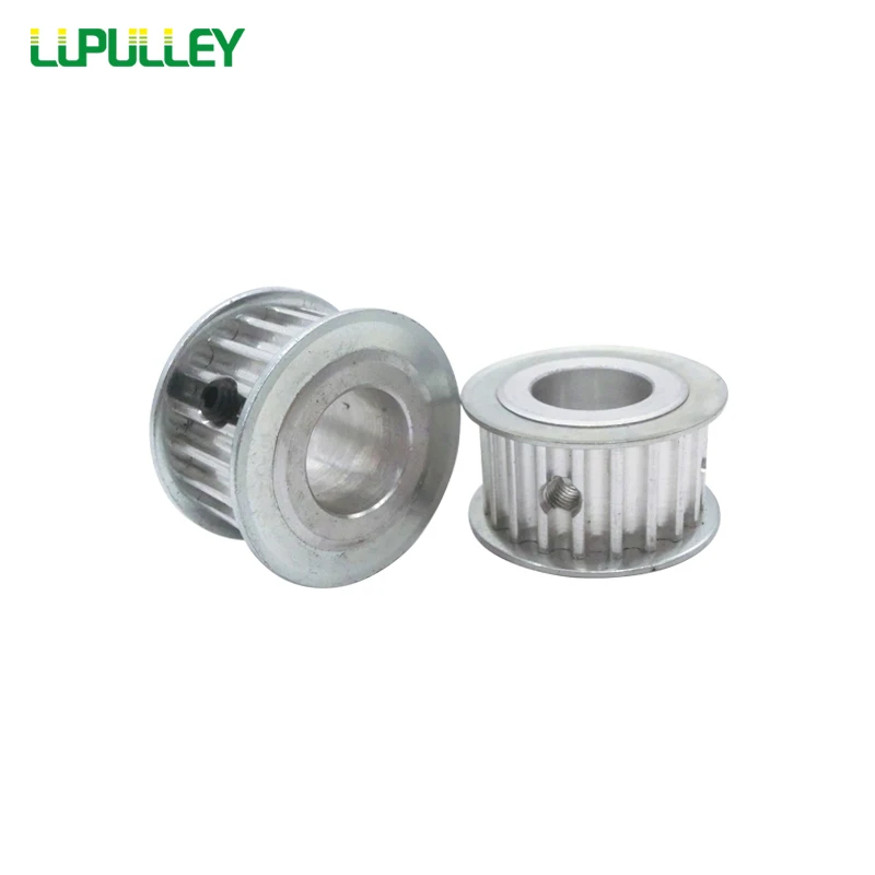 LUPULLEY 2шт HTD 5M зубчатый шкив 20т 20 зубьев отверстие 5/6/6.35/8/10/12/12.7/14/15/16 мм для 15 мм/20