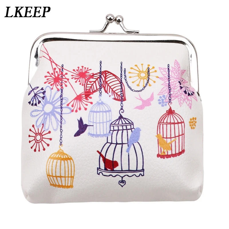 Женские кошельки и аниме кошелек с рисунком слона Женский для монет чехол денег