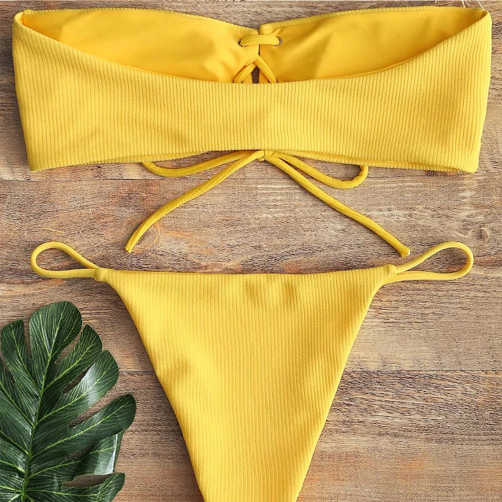 Сексуальный микро бикини 2019 новый бразильский стринги Biquini Strappy Купальники для
