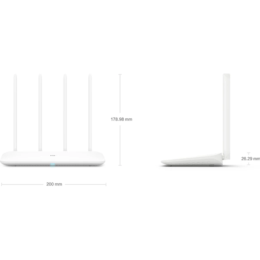 Xiaomi mi маршрутизатор 4 беспроводной 1167 Мбит/с двухдиапазонный 5 ГГц Wi-Fi 802 11 ac четыре