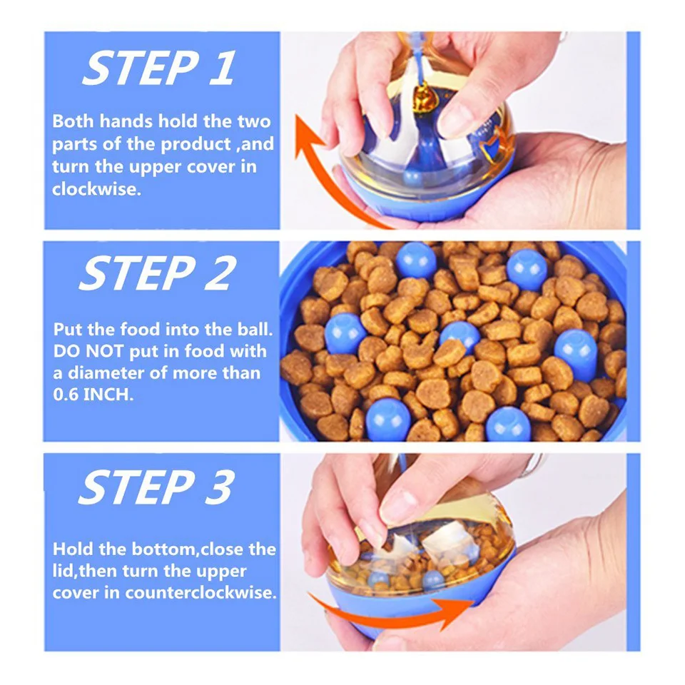 Лидер продаж собачий мяч для игрушек Pet интерактивная игрушка еда дозирования