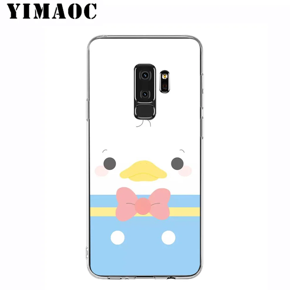 YIMAOC Donald Duck Soft Silicone Case for Samsung Galaxy A5 A6 Plus A7 A8 A9 2018 J3 J5 J6 J7 2016 2017 EU Version |