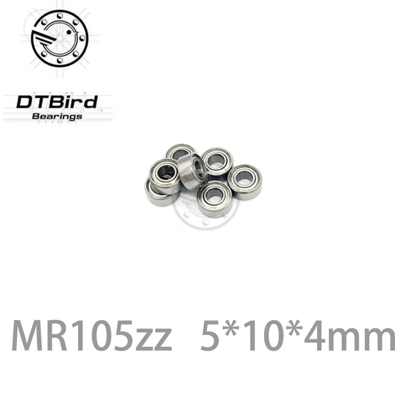 20 шт./лот MR105ZZ шарикоподшипник MR105 ZZ 5x10x4 мм с глубоким желобом для тонкой стены