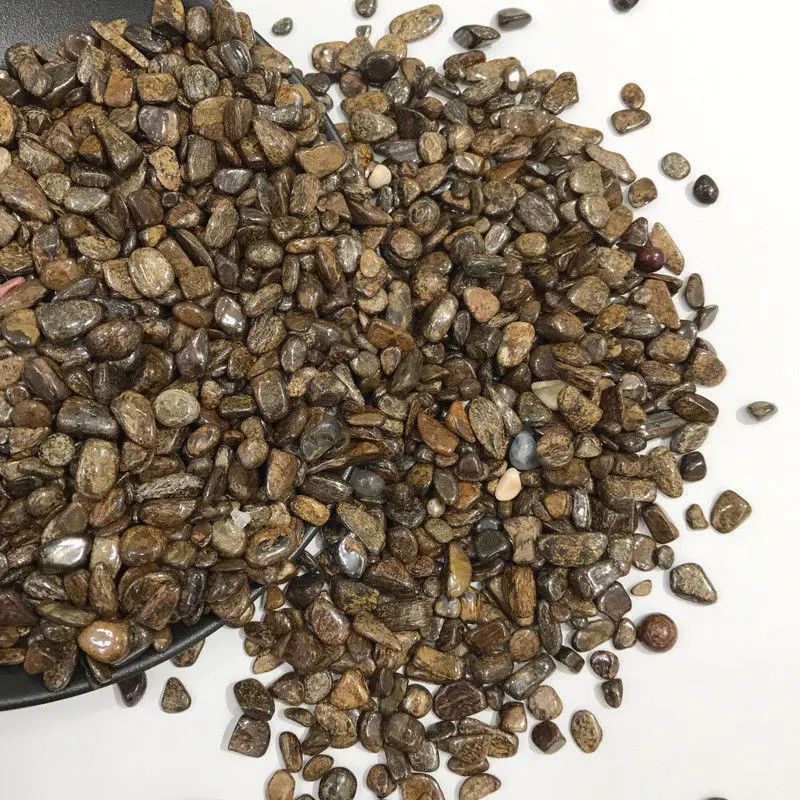 

Прямая поставка, 50 г, 2 размера, натуральный Бронзовый кристалл, гравий, камень кварца, минеральный драгоценный камень, образец кварца криста...