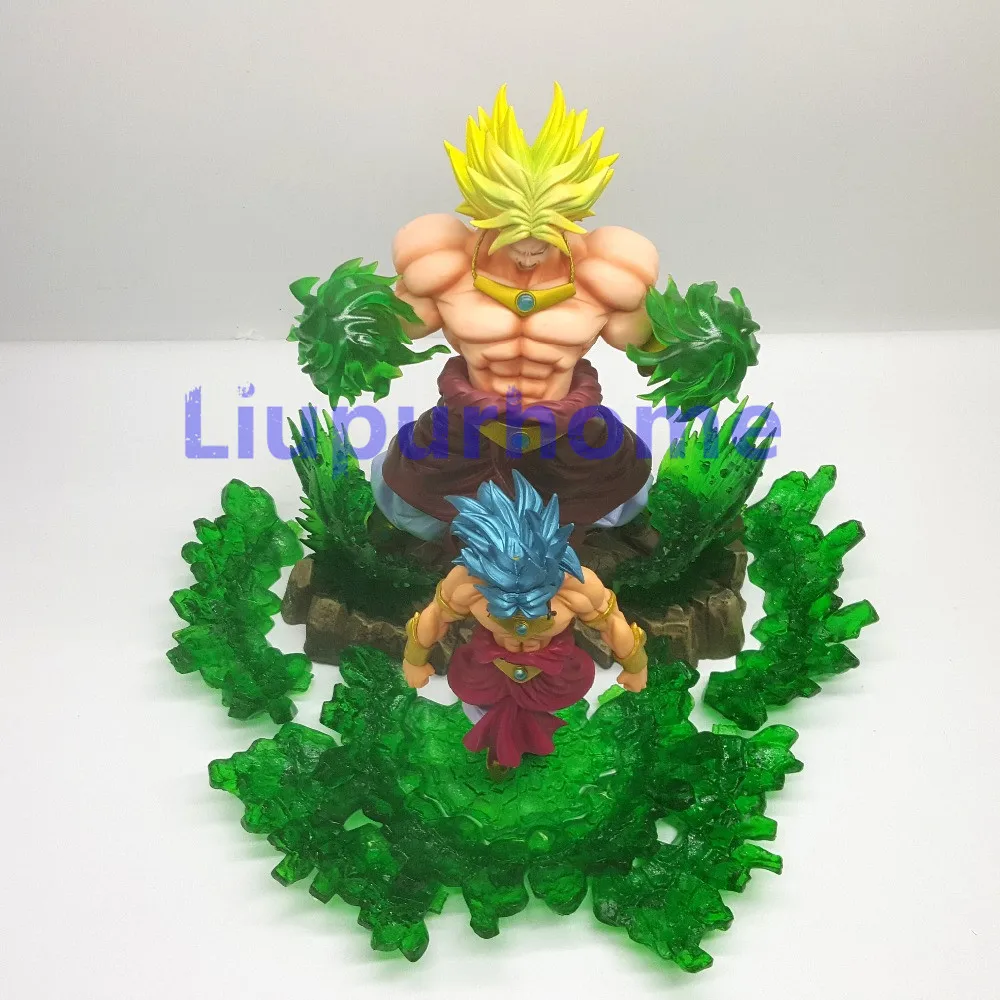 Dragon Ball Z Broli Saiyan Evolution светодиодный ночной Светильник фигурки аниме Dragon Ball Super Broli Movie Goku модель игрушки фигурка DBZ