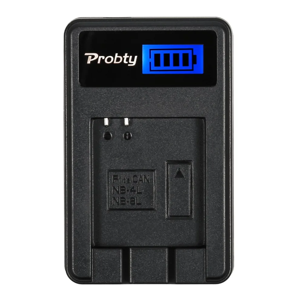 Probty NB 4L NB4L ЖК дисплей Батарея Зарядное устройство для Canon IXUS 115 130 XY цифровой 400F 55