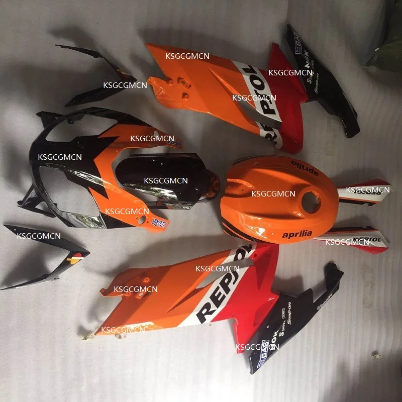 Корпус для Aprilia orange RS125 06-11 06 07 08 09 10 11 RS 125 2006 2008 2009 2010 2011 черный обтекатель |