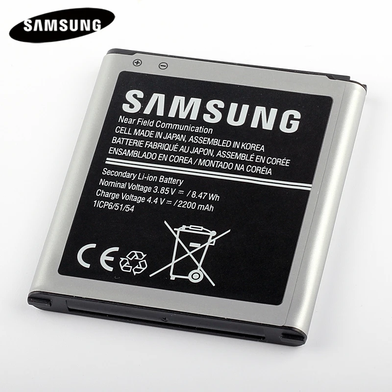 100% Оригинальный аккумулятор для Samsung Galaxy Xcover 3 G388 с NFC 2200 мАч Сменный