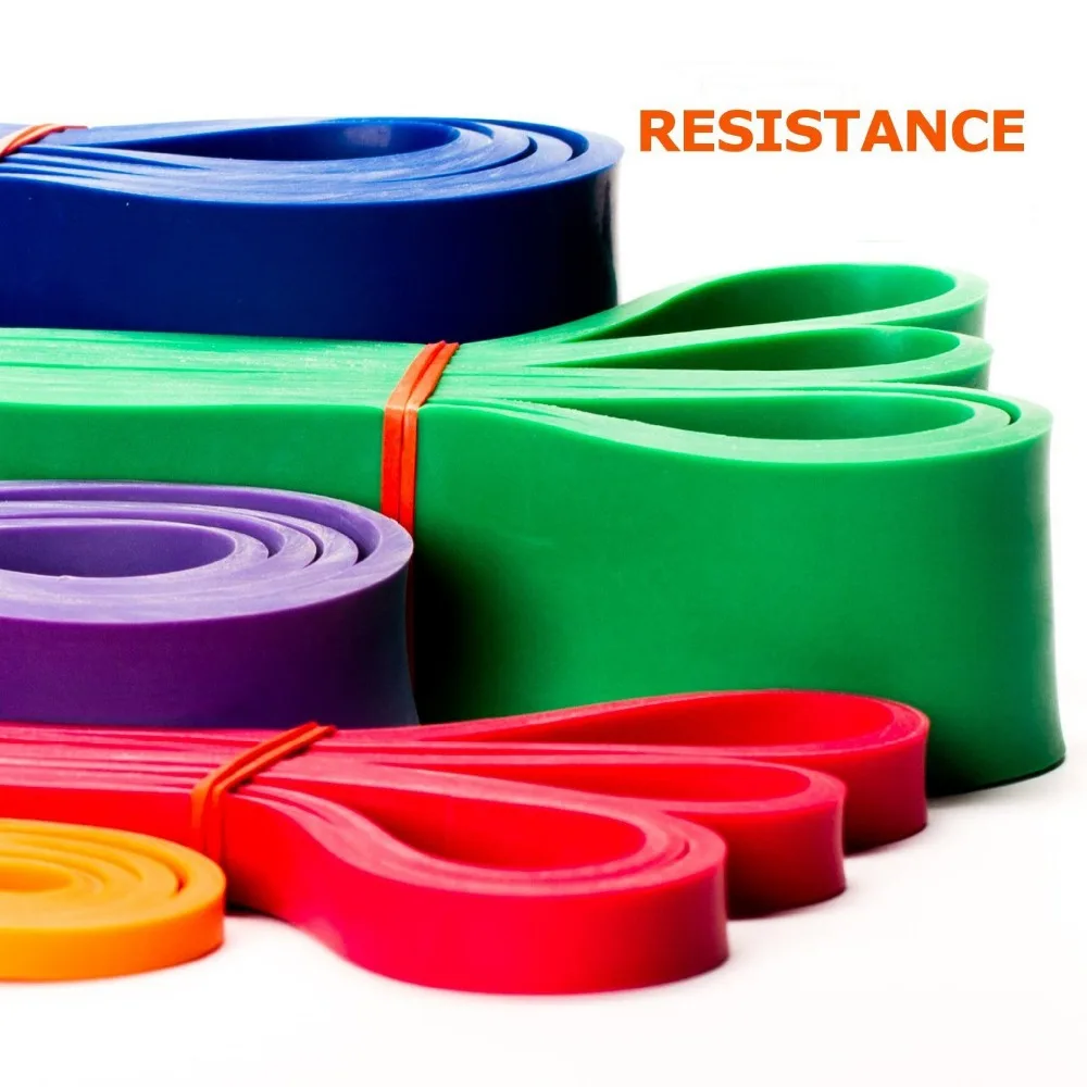7 уровней натуральный латекс спортивные резиновые Эспандеры гимнастический