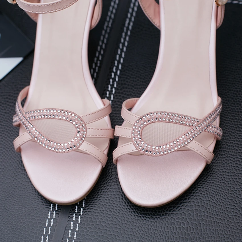 2021 новые женские летние туфли на высоком каблуке большие Размеры Большие размеры