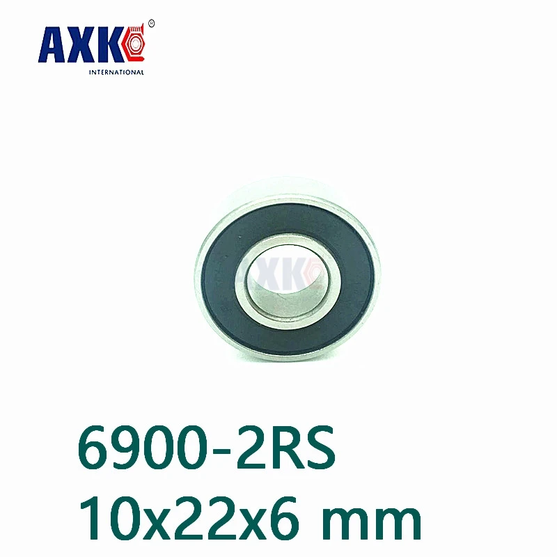 

Axk Free Shipping 6900-2rs Bearing Abec-1 (10pcs) 10x22x6 Mm Metric Thin Section 6900 2rs Ball Bearings 6900rs 61900 2rs