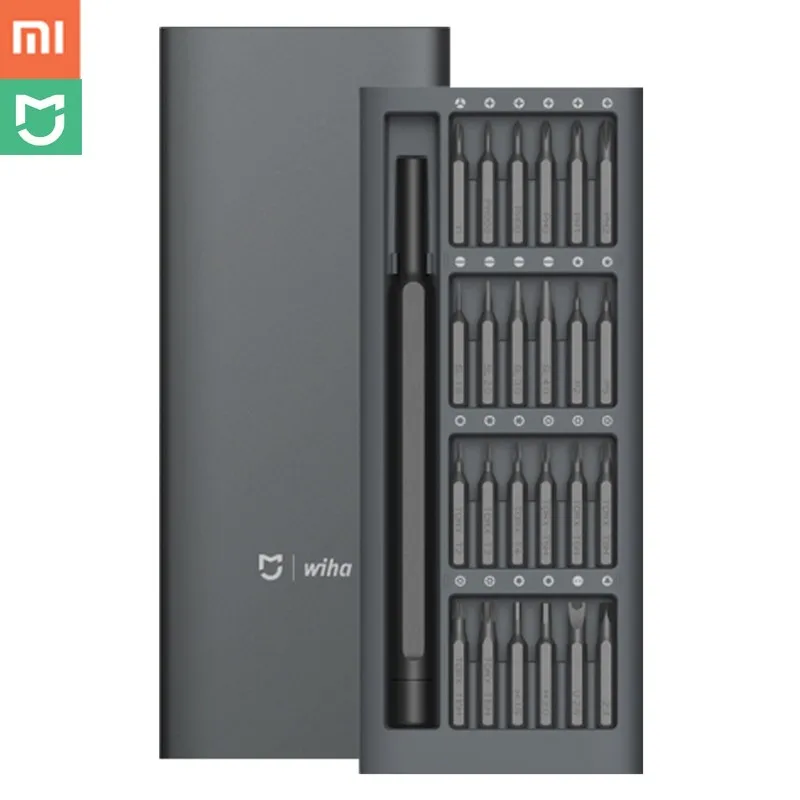 Xiaomi Mijia Wiha 24 В 1 Точная отвертка комплект магнитных бит Home Kit DIY Инструменты для
