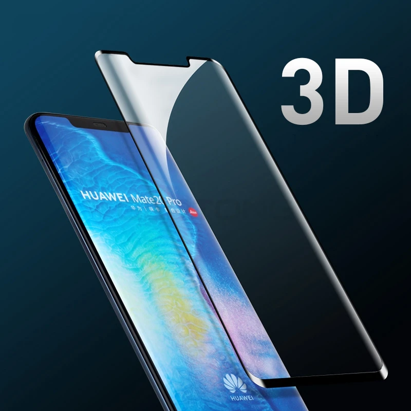 GerTong 3D изогнутое закаленное стекло для Huawei Mate 20 Pro 9H Защита экрана hauwei mate 20pro Mate20 pro