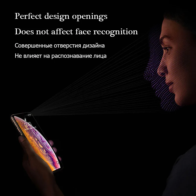 2 шт закаленное стекло для Apple iPhone X XS XR прозрачная защитная пленка экрана MAX