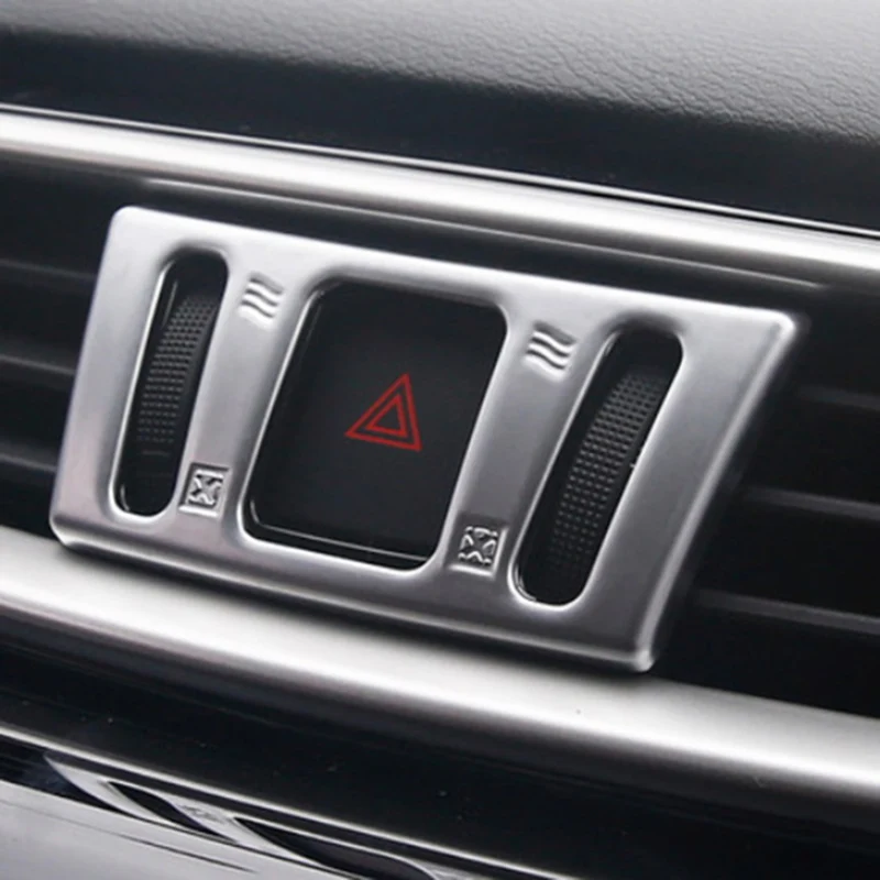 AX хром приборной панели центральной консоли вентиляционное отверстие крышка