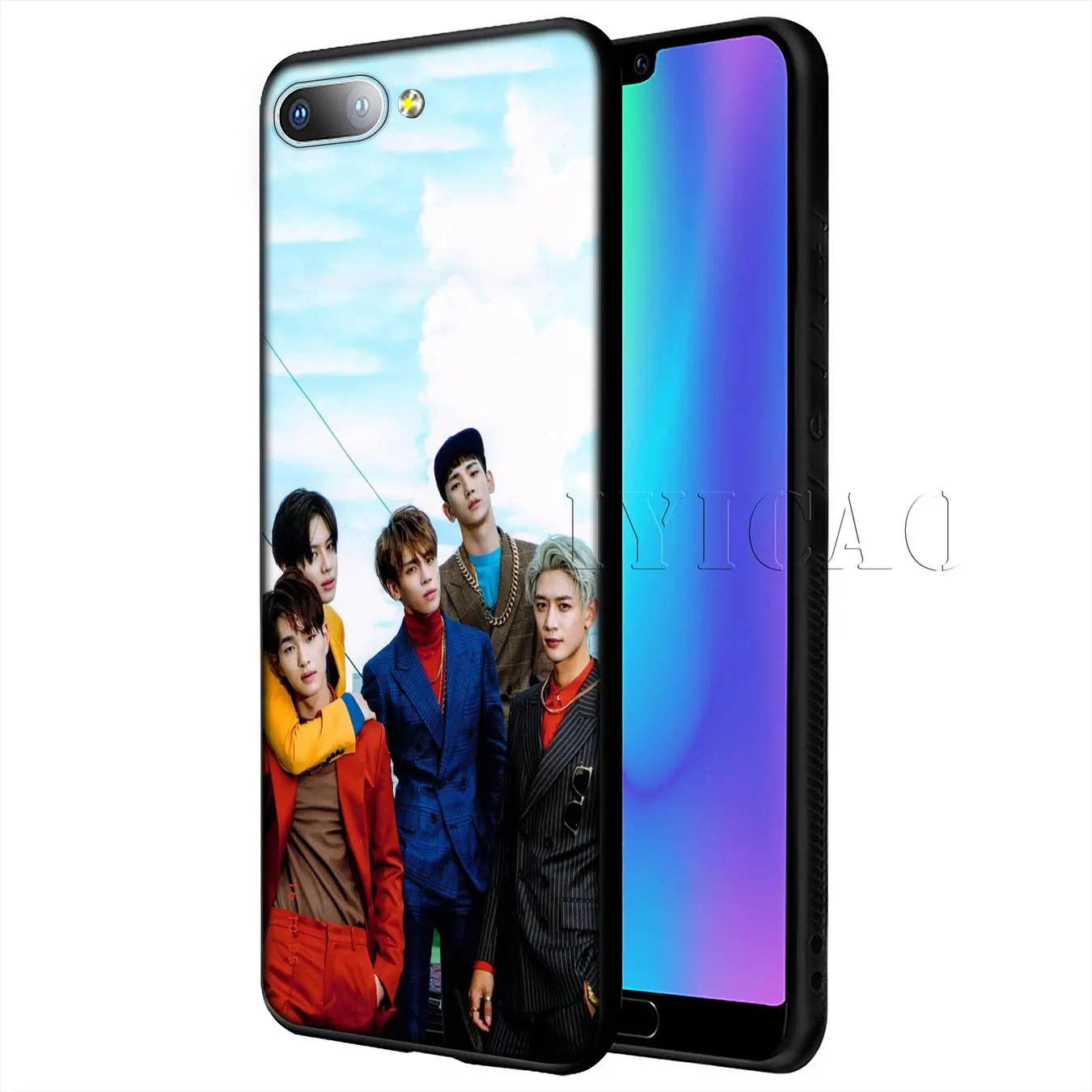Мягкий силиконовый чехол для телефона IYICAO SHINee KPOP Boy group Huawei Y9 Y7 Y6 Prime 2019 Honor 20 8C 8X 8 9 9X